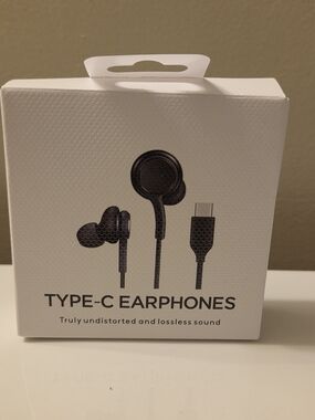 Type-C Earphones USB-C Edition Wired In-Ear Headphones Hi-Fi Sound N10-EB New